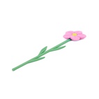 Bokmärke Blomma, Vildros Rosa