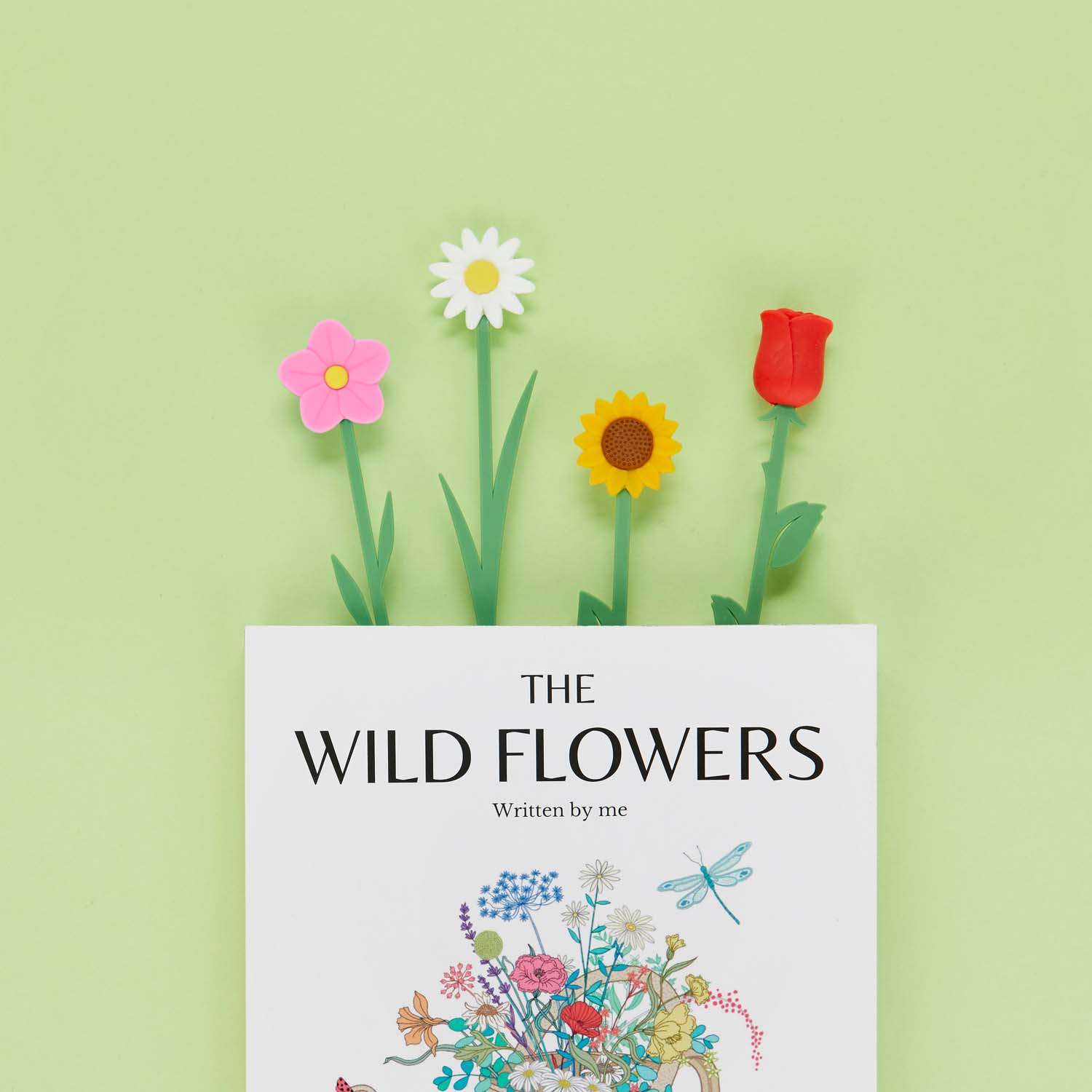 Bookmark Flower, Wild Rose Pink