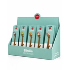 Bokmärken i display Birdie- småfåglar