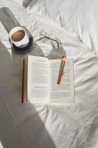 Bokmärke småfåglar, Röd