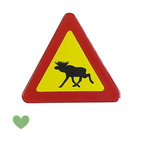 Magnet Emaljerad Triangulär 8x8x8cm