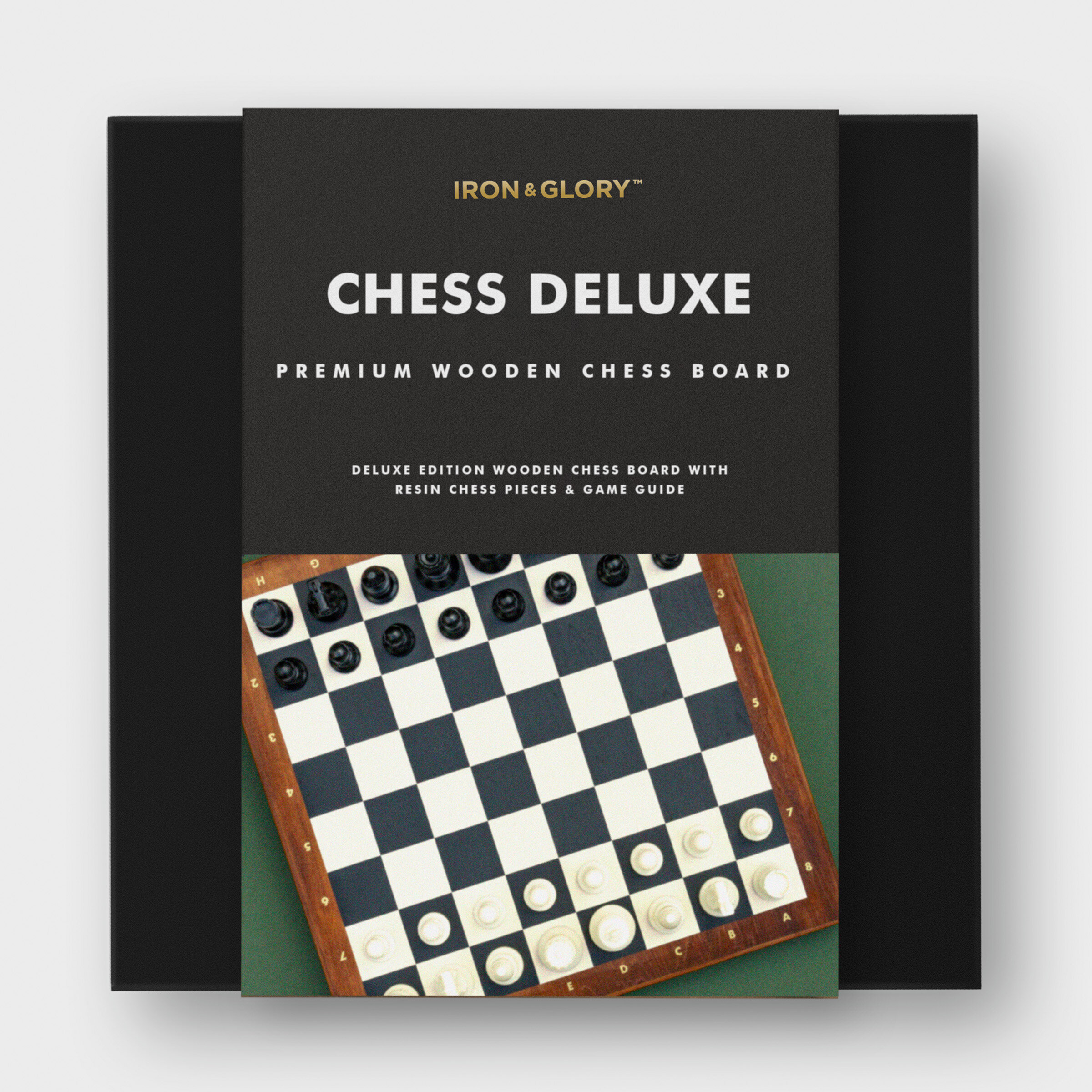 Träspel Schack Deluxe