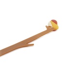 Bokmärke småfåglar, Gul