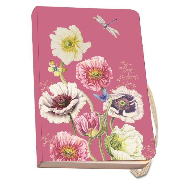 Notebook A6 Meadow Flowers, Pink