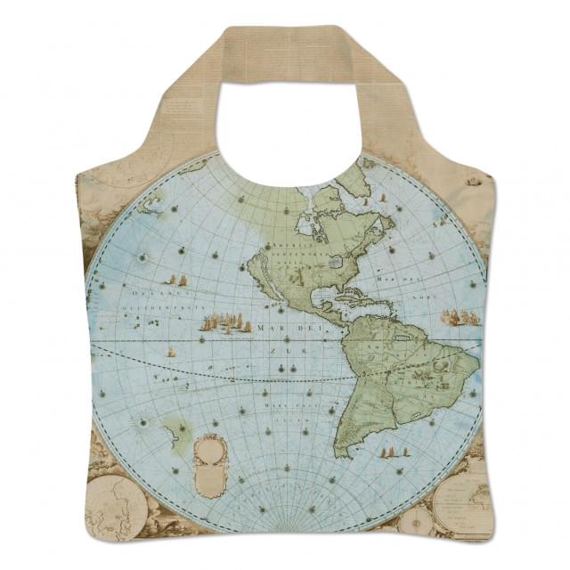 Vikbar kasse Världskarta Scheepvaartmuseum