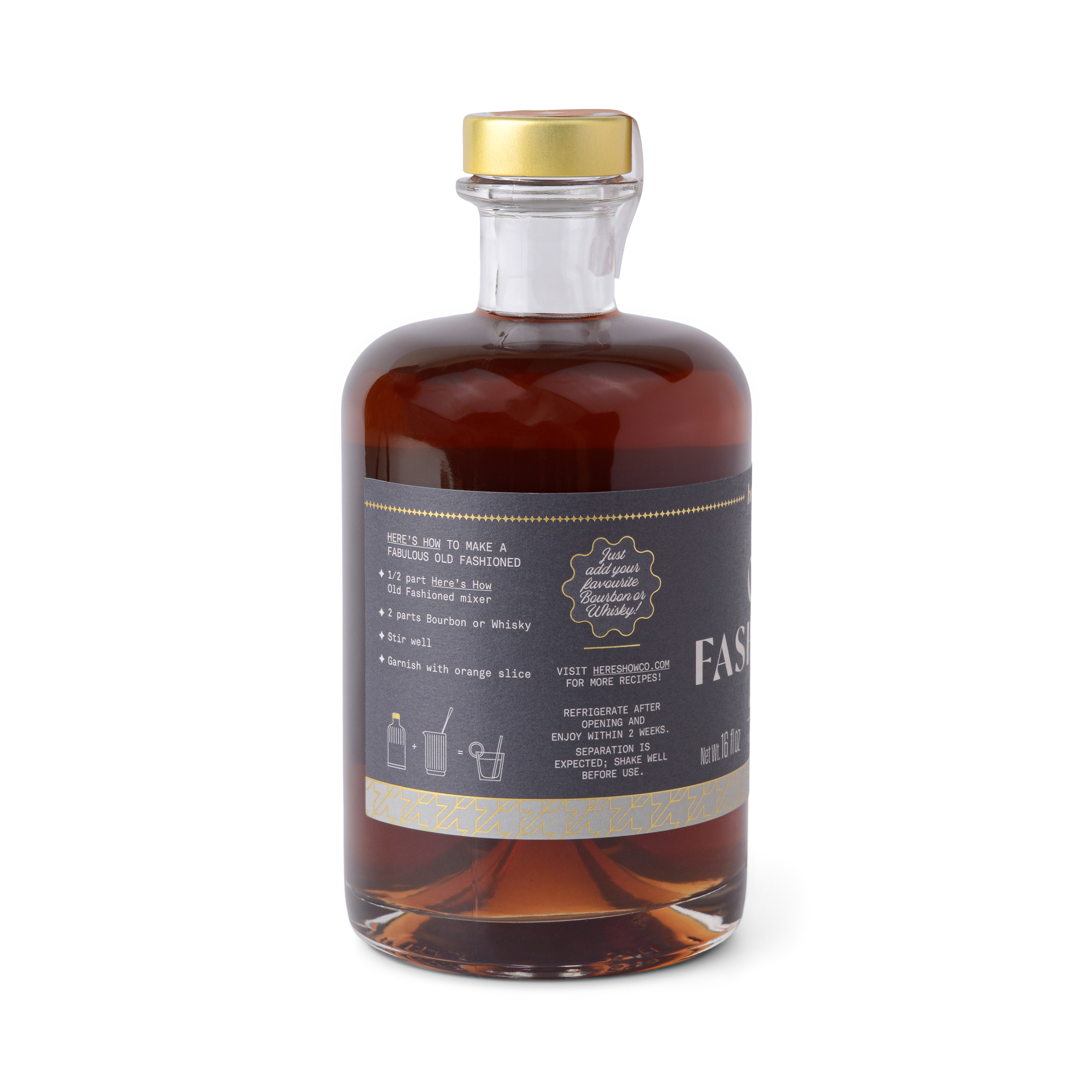 Drinkmix Old Fashioned 500ml