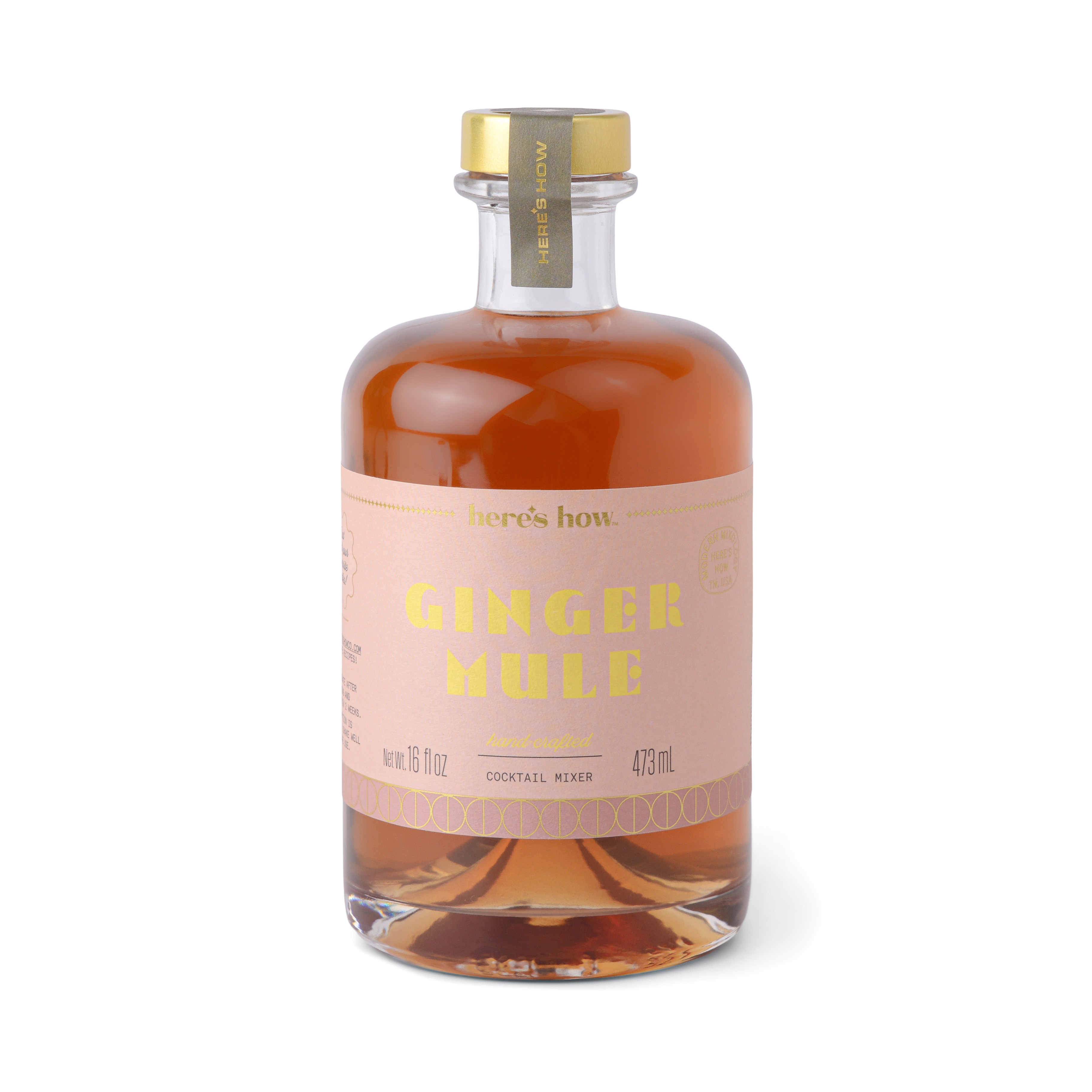 Drink Mix Ginger Mule 500ml *