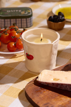 Doftljus i keramikkrus Bistro  - Heirloom Tomatoe