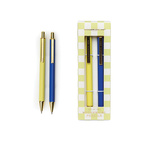 Stiftpennor, Set om 2 - Kobolt & Citron