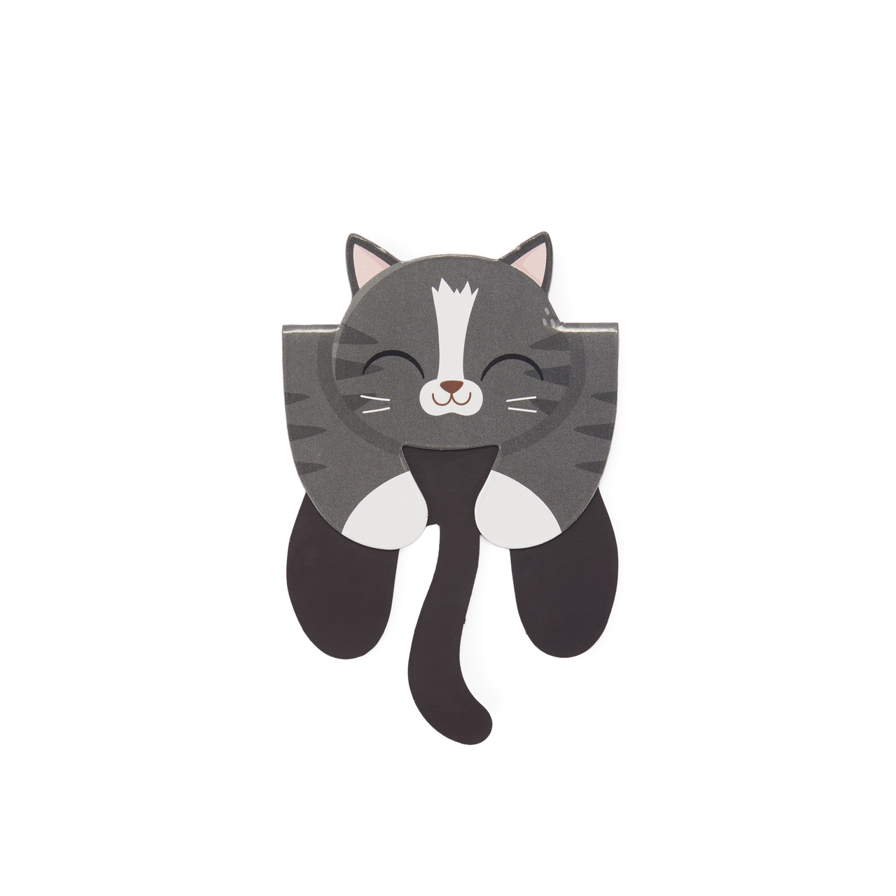 Magnetiskt bokmärke på Vykort Katt Kitty