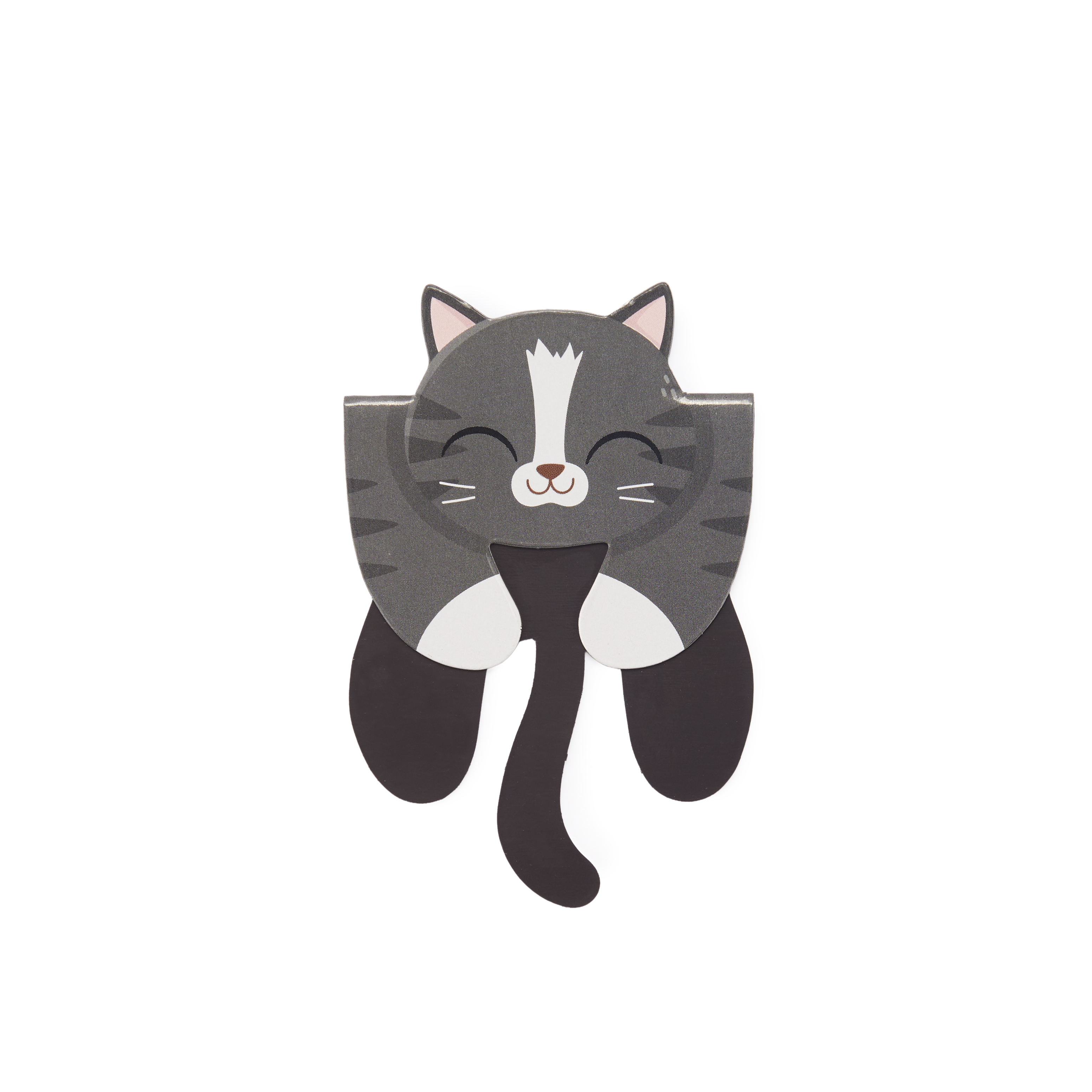 Magnetiskt bokmärke på Vykort Katt Kitty