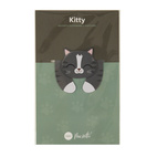 Magnetiskt bokmärke på Vykort Katt Kitty