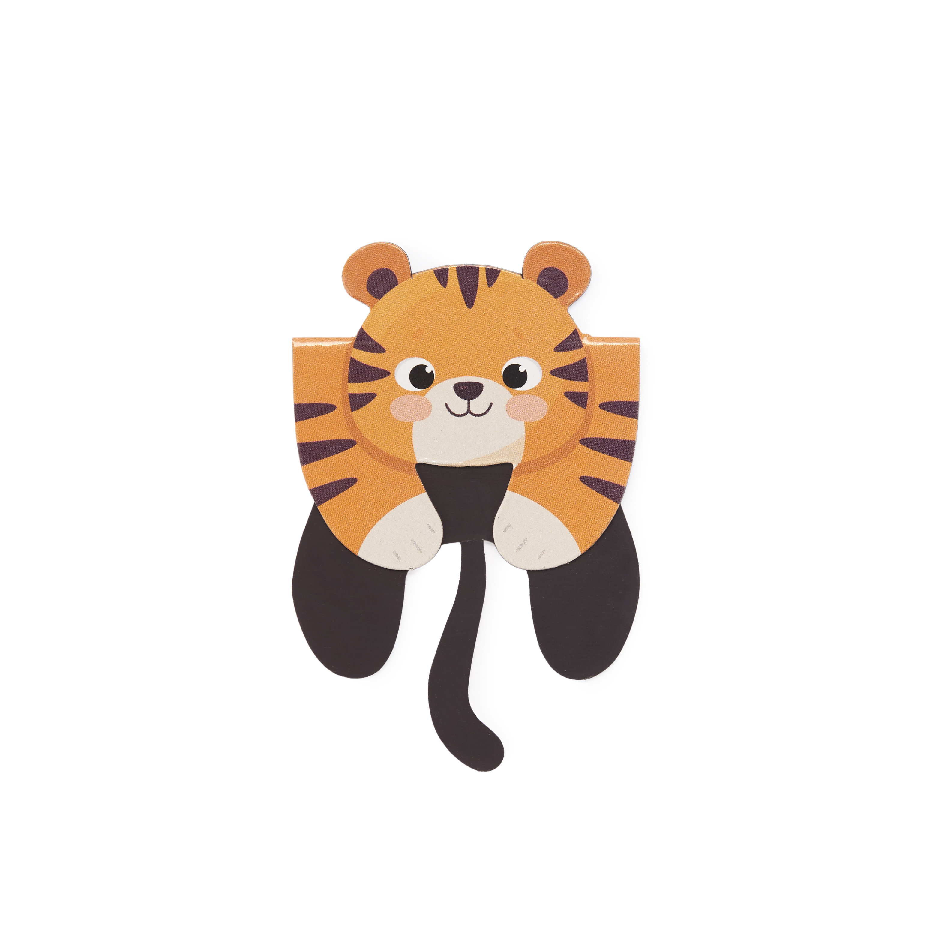 Magnetiskt bokmärke på Vykort Tiger