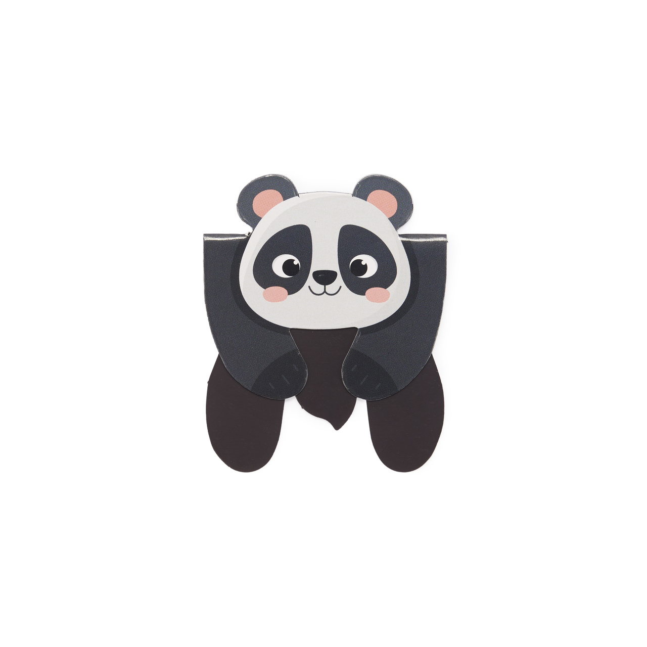 Magnetiskt bokmärke på Vykort Panda