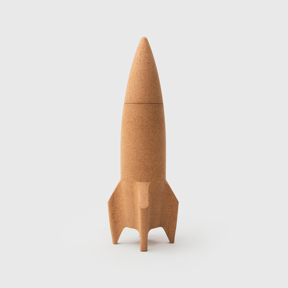 Pennhållare Kork Rocket
