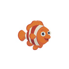 Magnetiskt bokmärke på Vykort Clownfish
