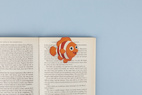Magnetiskt bokmärke på Vykort Clownfish