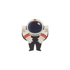 Magnetiskt bokmärke på Vykort Astronaut