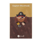 Magnetiskt bokmärke på Vykort Captain Blackhook