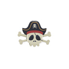 Magnetiskt bokmärke på Vykort Skull