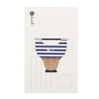 Magnetic bookmark on Postcard Cubism
