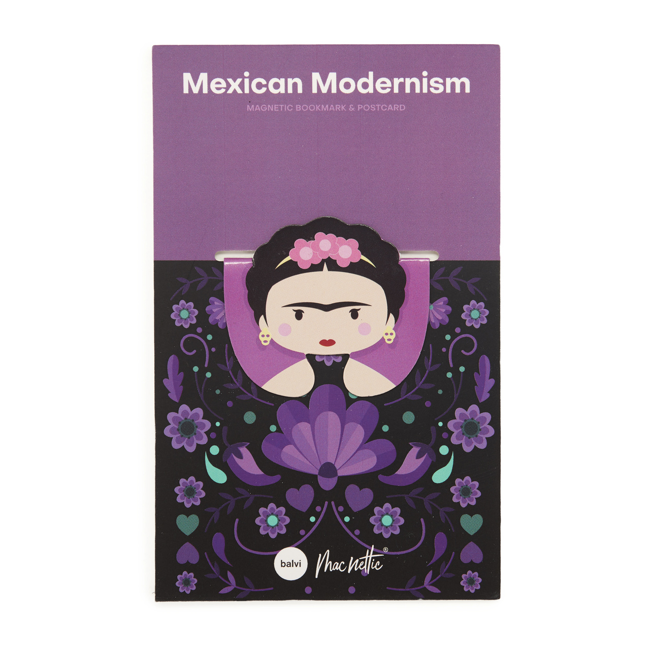 Magnetiskt bokmärke på Vykort Mexican Modernism
