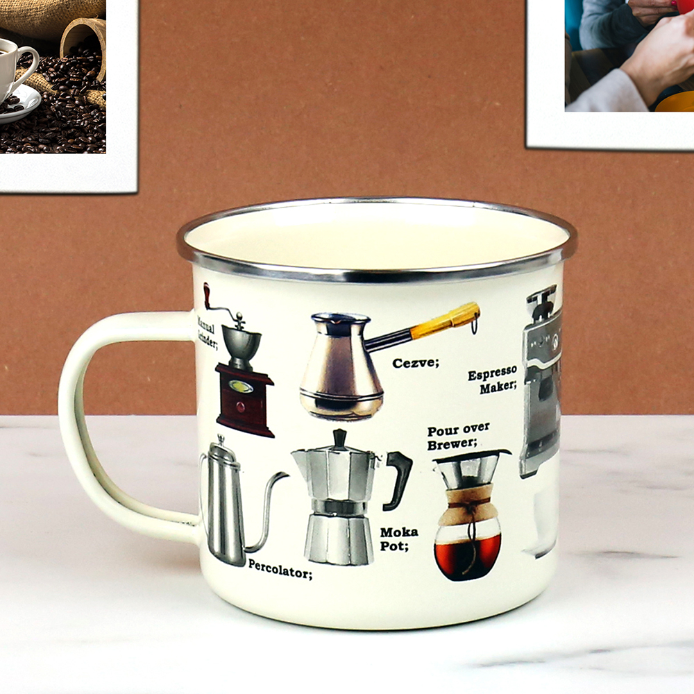 Enamel Mug Coffee