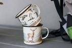 Enamel Mug Lake & Ducks