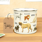 Enamel Mug Dogs