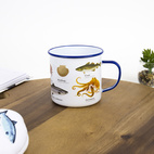 Enamel Mug Sea Life