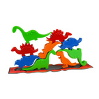 Spel Stapla Dinosaurier