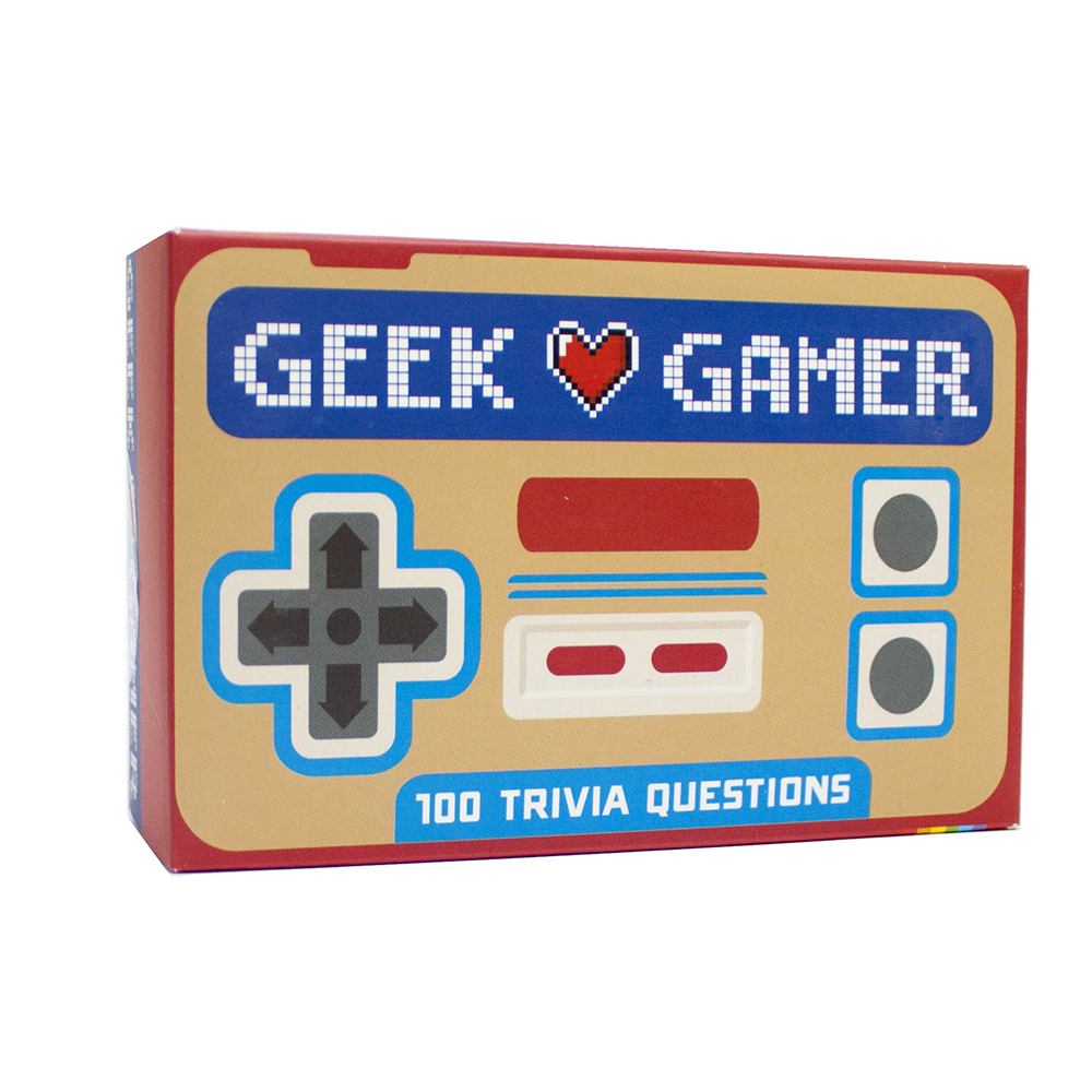 Spel Geek Gamer Trivia