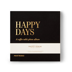 Fotoalbum Happy Days, Svart