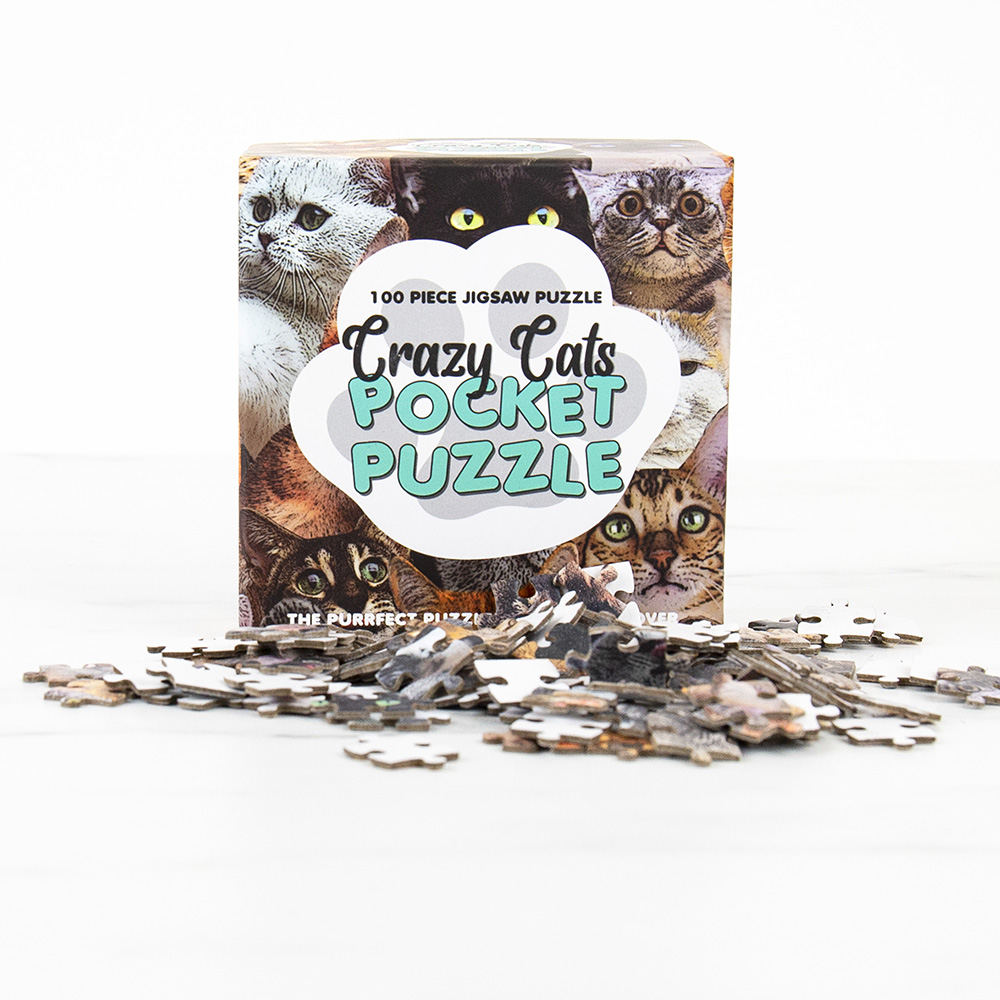 Pocket Puzzle Crazy Cats
