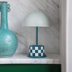 Bärbar Lampa Riviera, Rutig