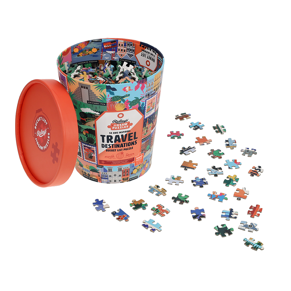 Puzzle Bucket List Travel Dest