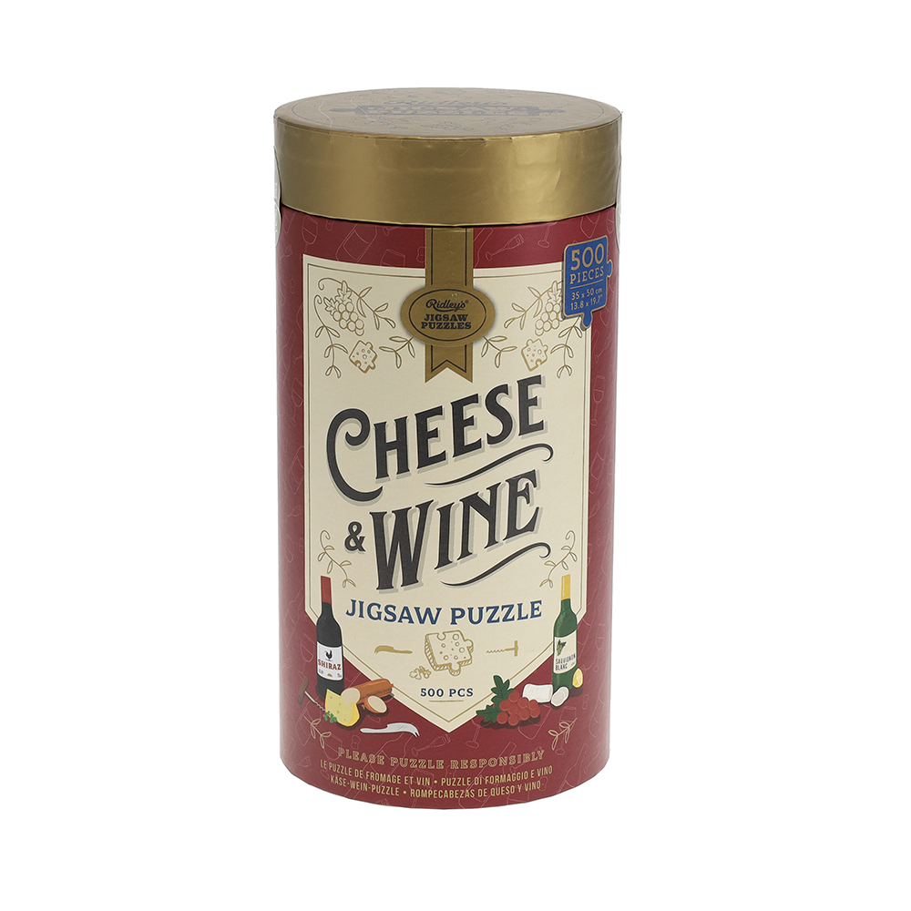 Pussel Cheese & Wine