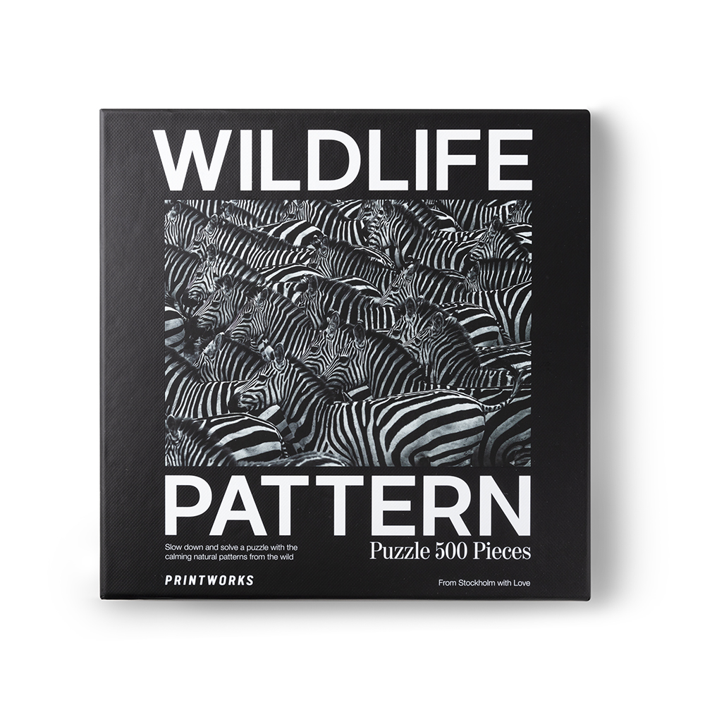 Pussel Wildlife, Zebra