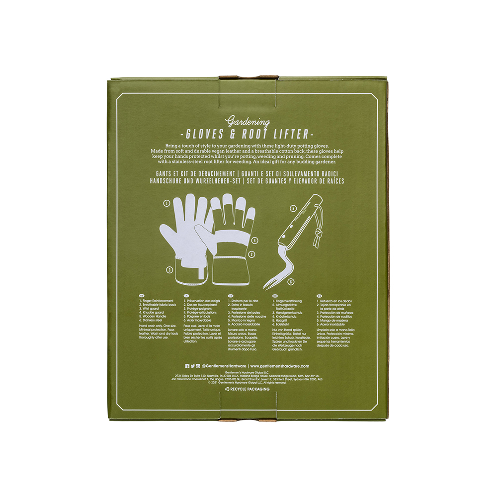 Set Gloves & Root Lifter