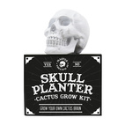 Skull planter Grow Kit Cactus