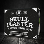 Skull planter Grow Kit Cactus