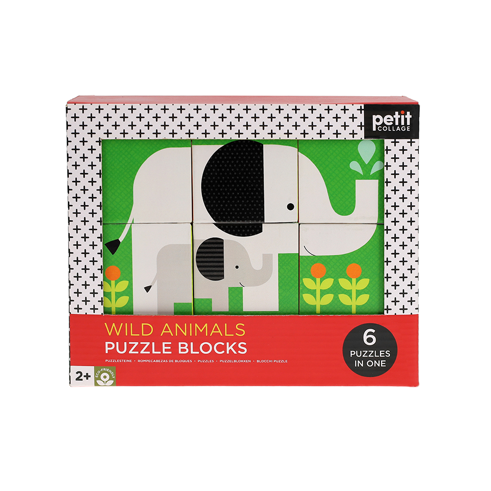 Wild Animals Puzzle Blocks