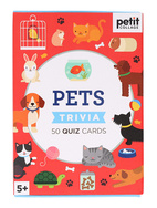 Pets Trivia 50 Quiz Cards