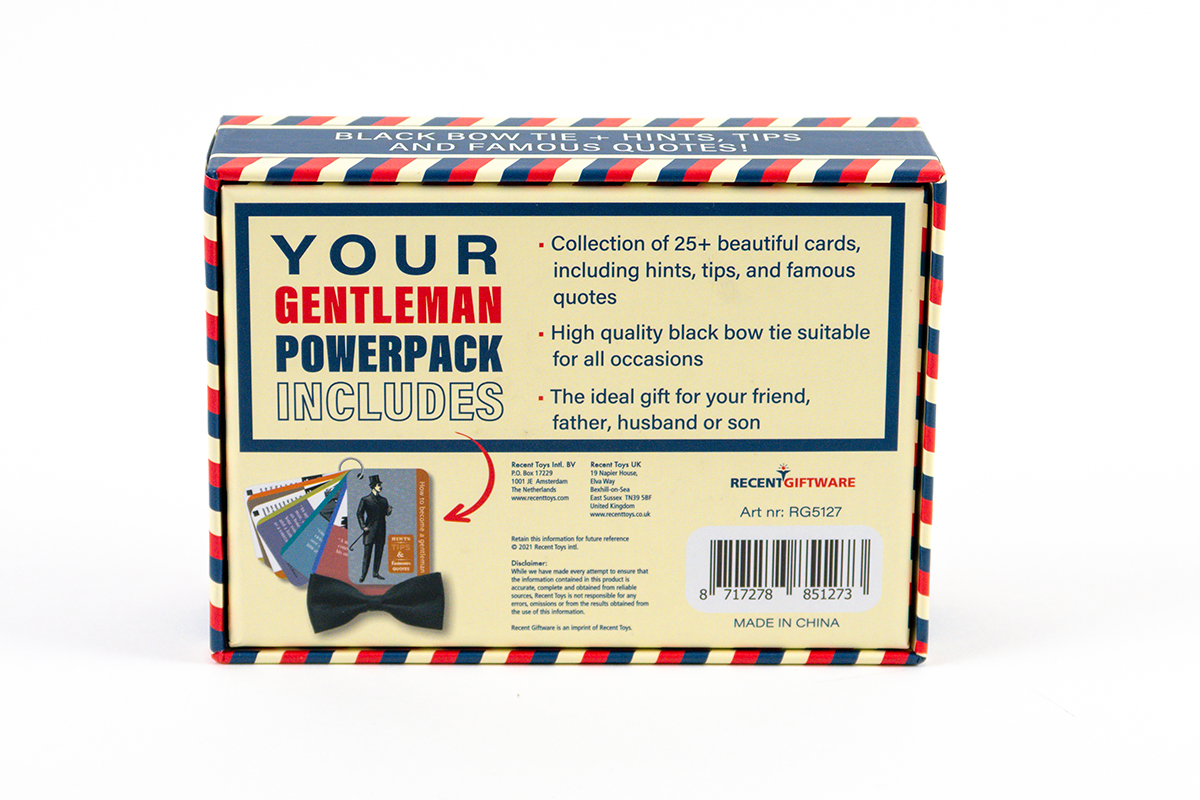 Gift Box How to, Gentleman
