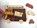 Pussel Transport Display, 28st