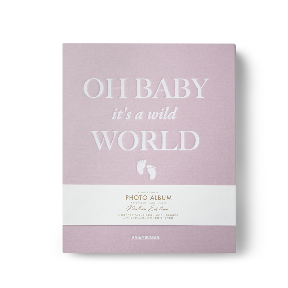 Baby Fotoalbum Rosa