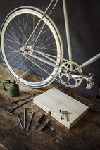 Bicycle Tool Kit in Wood Box