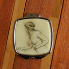 Compact mirror 65x65 mm