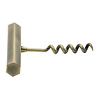 Cork Screw Antique Brass