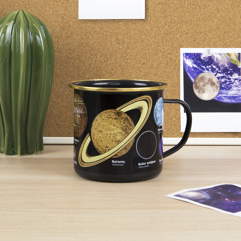 Enamel mug Astronomia